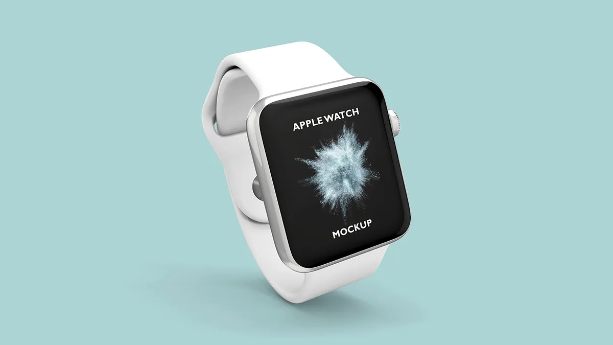 AppleWatchFitnessEditionWithSportBandMockup