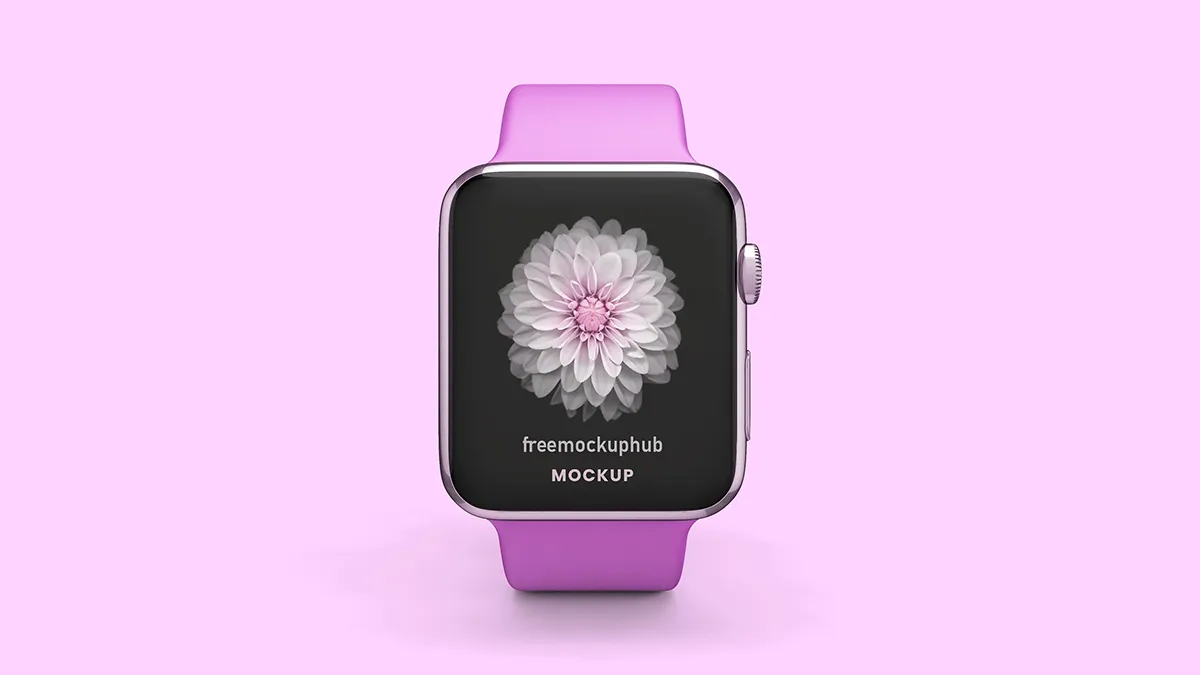 AppleWatchSeriesWithSportStrapMockup