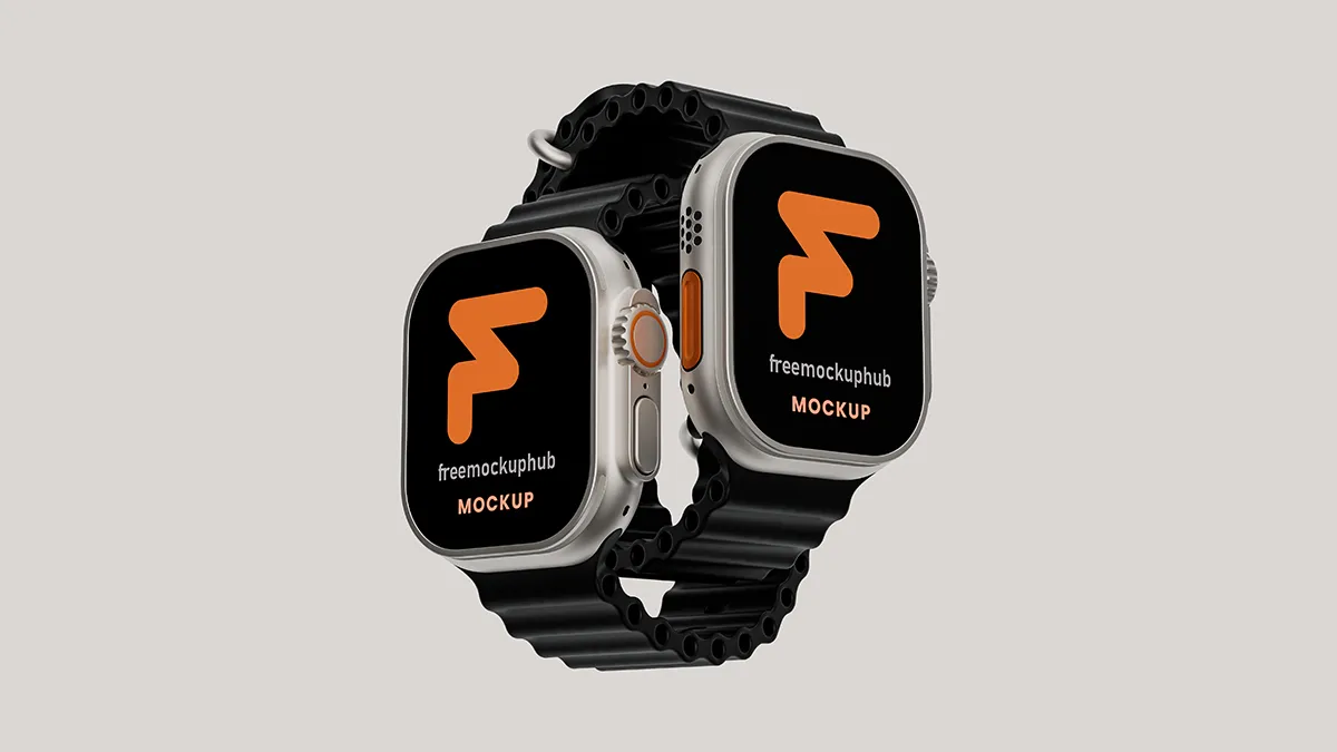 AppleWatchUltraExpeditionModelMockup