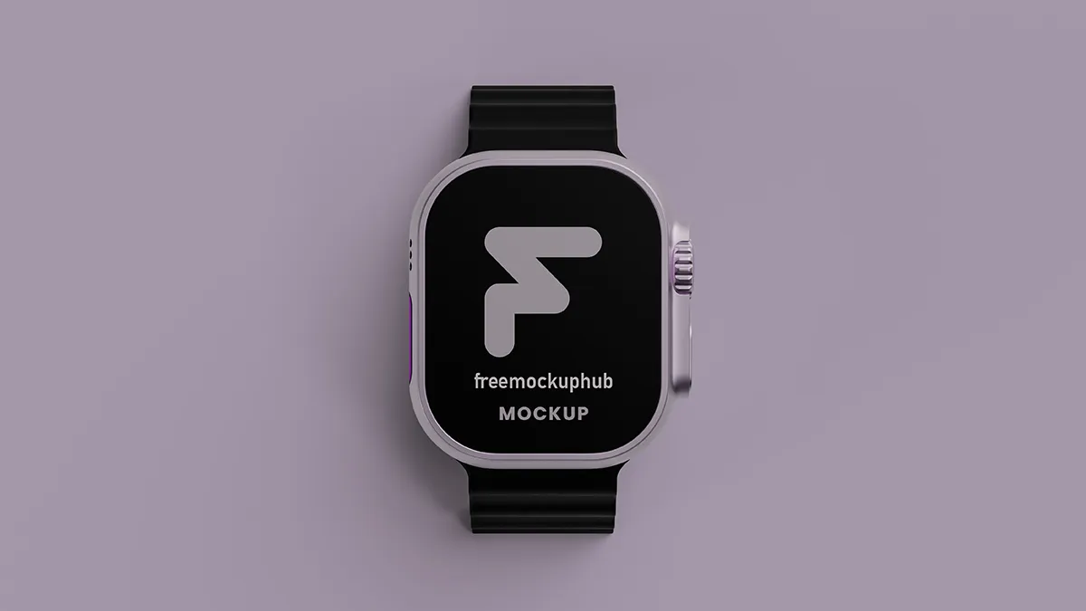 AppleWatchUltrawithSportStrapMockup