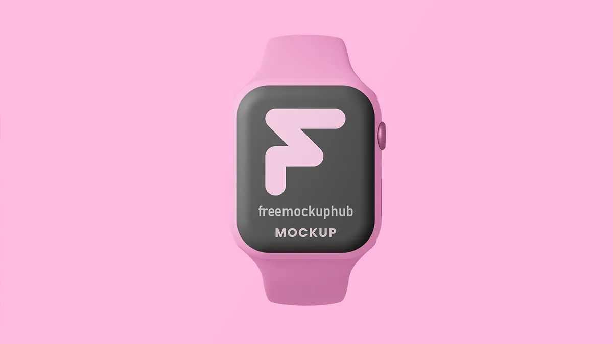 AppleWatchonClayStandMockup