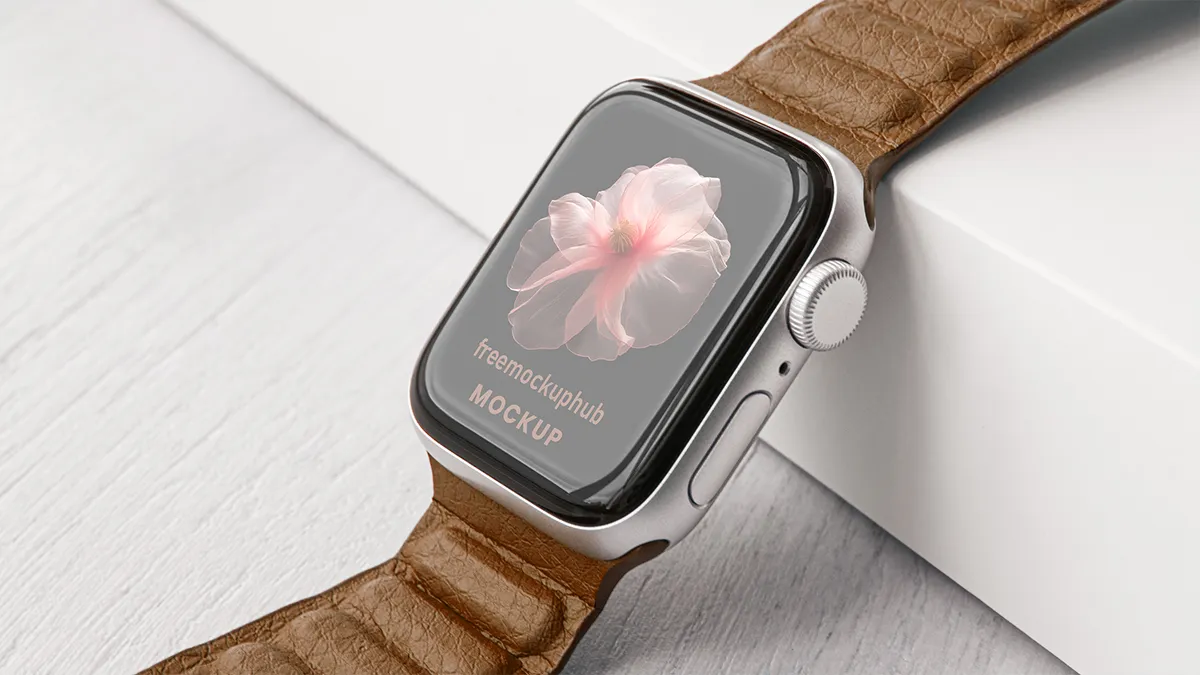 AppleWatchwithSleekBandMockup