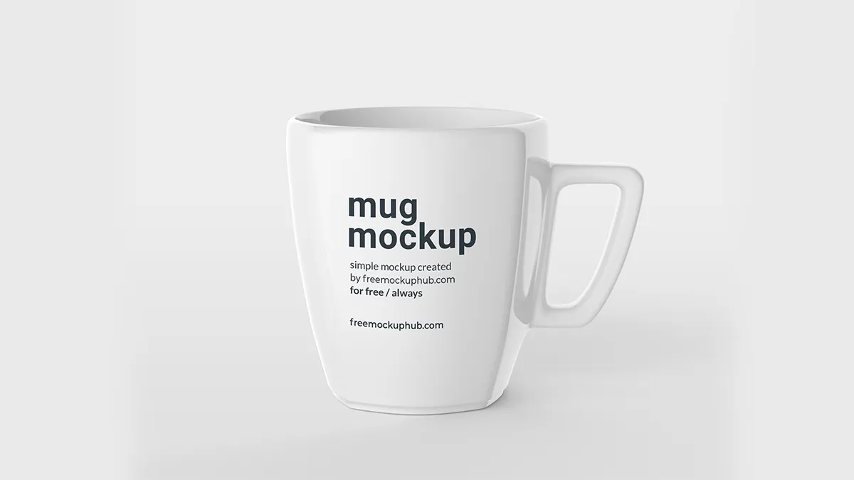 Artistic Mug Mockup Free Download for Creative Projects