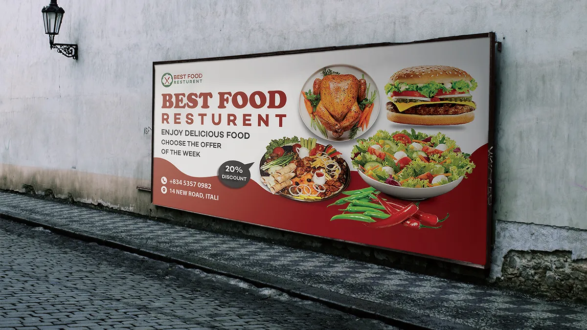 BillboardStyleOutdoorSignMockup