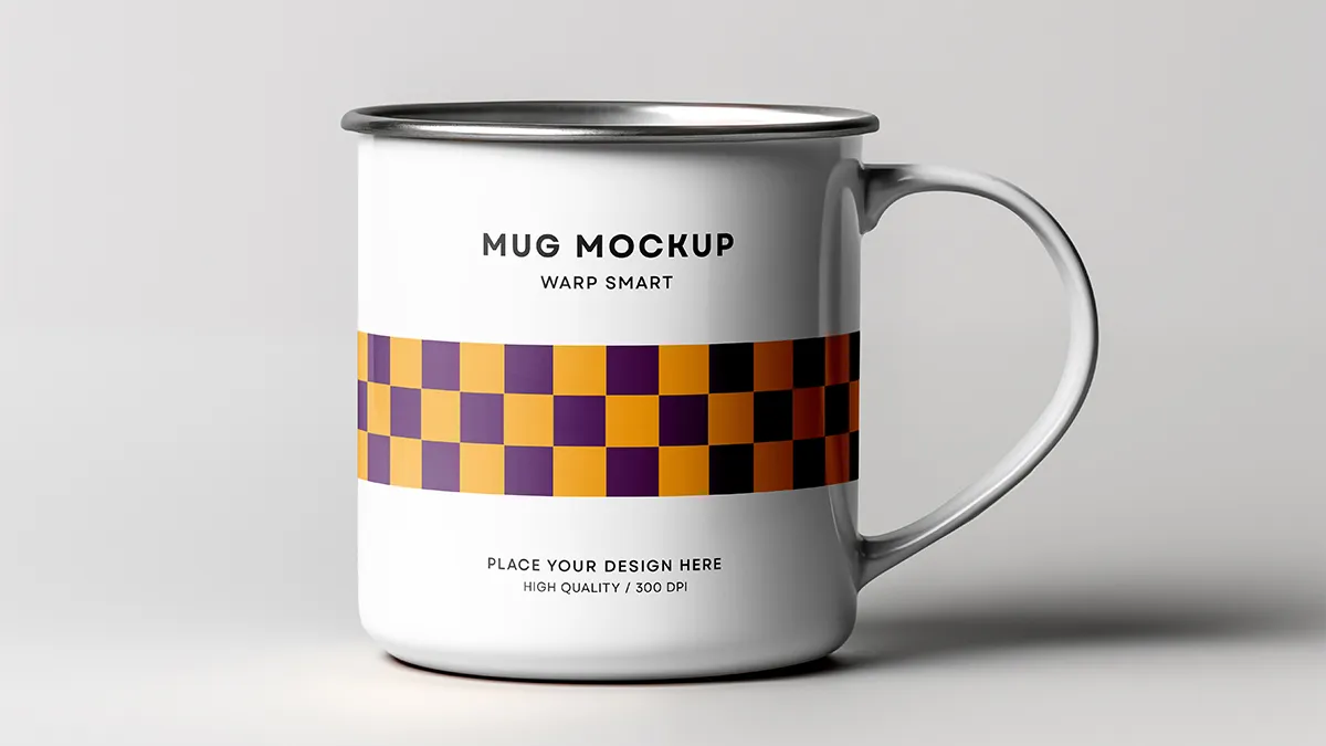 Classic Mug Mockup Free PSD for Branding