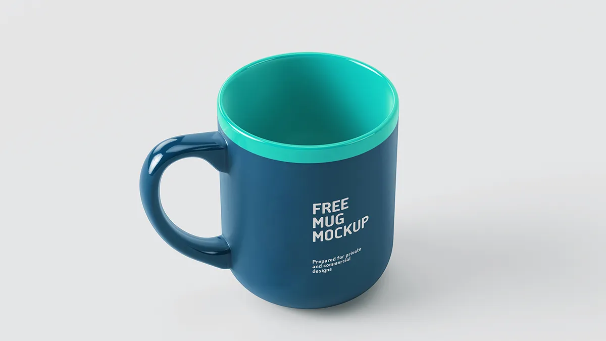 Classic Mug Mockup Free Template for Branding Projects