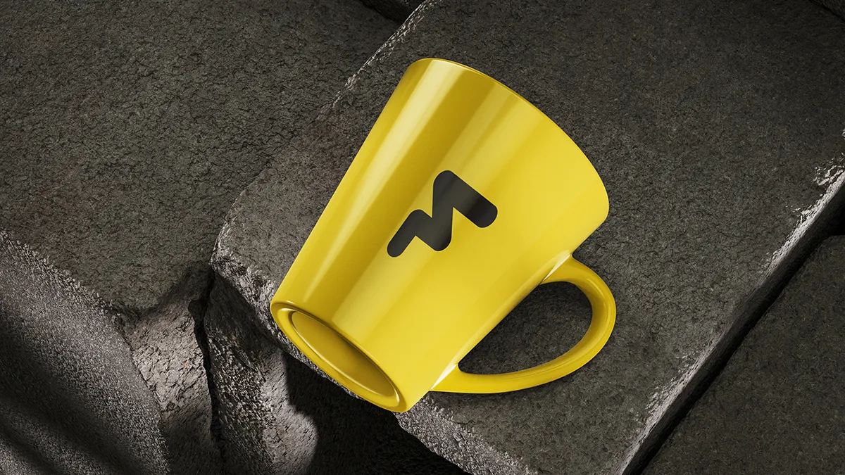 Clean Mug Mockup PSD for Showcasing Designs