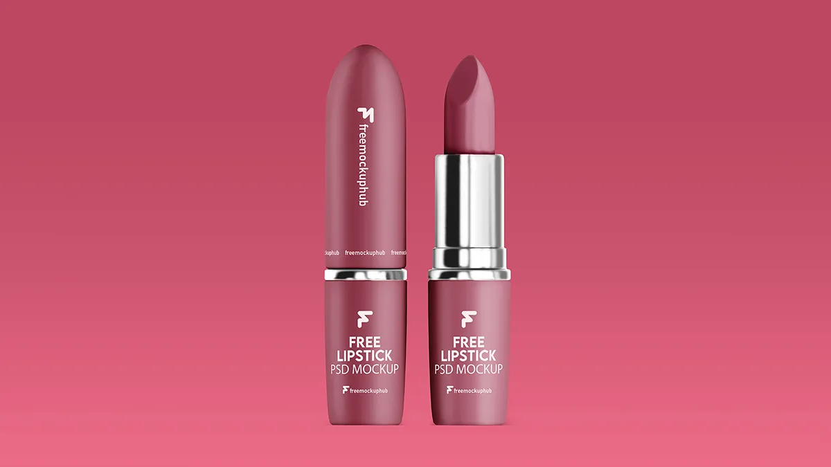 CosmeticLipstickPackagingFreeMockup