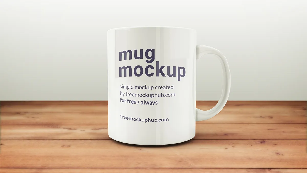 Customizable Coffee Mug PSD Mockup for Branding