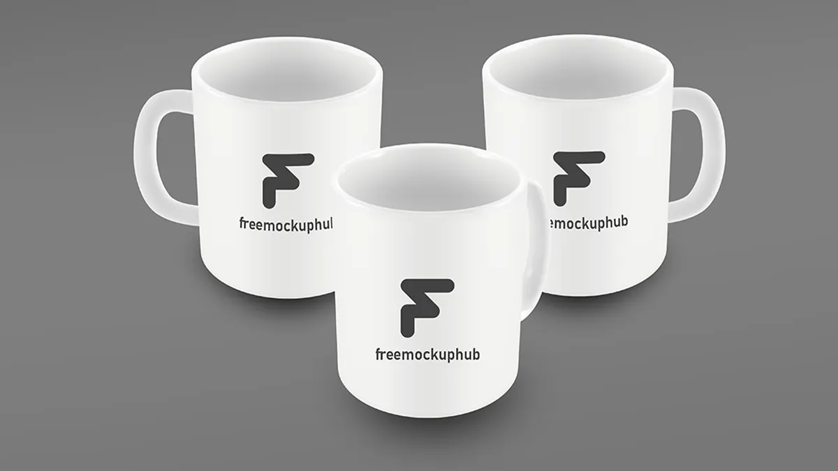 Elegant Cup Mockup PSD Template Free Download