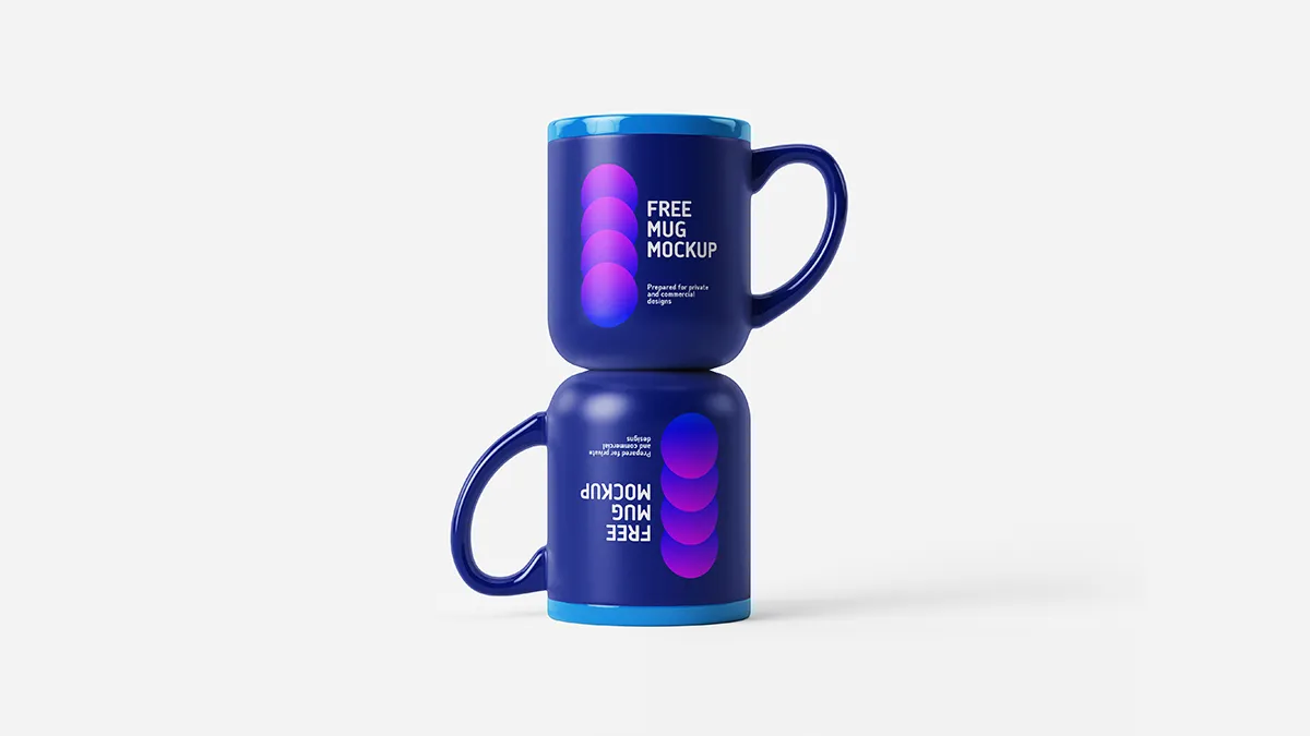 Elegant Mug Mockup Free PSD for Professional Presentation