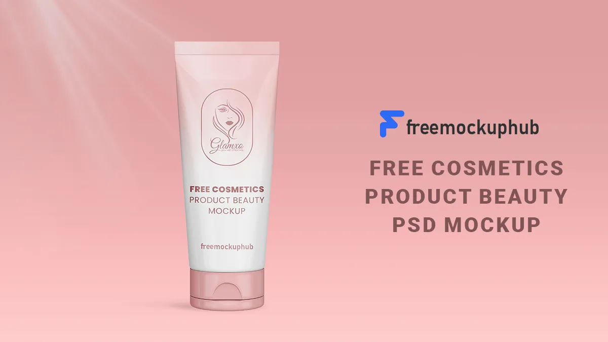 FreeBeautyProductCosmeticsPSDMockup