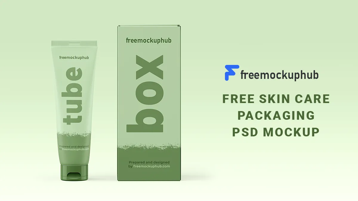 FreeBeautyProductPackagingPSDMockup