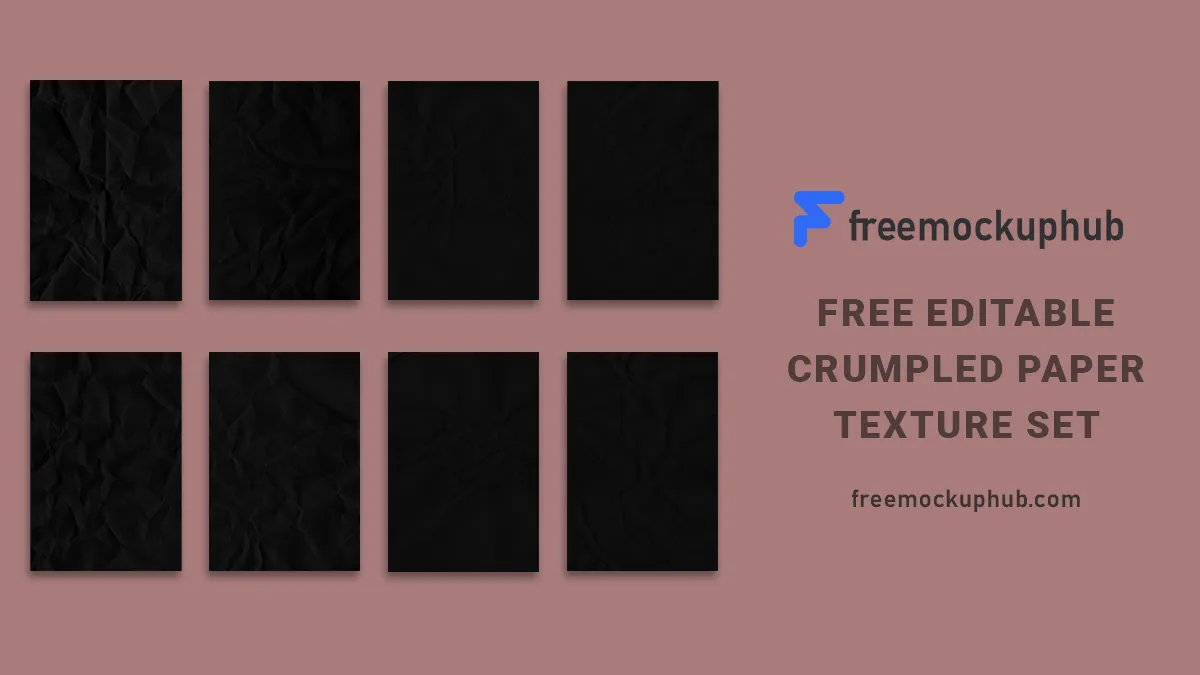 FreeHighQualityCrumpledPaperTextures