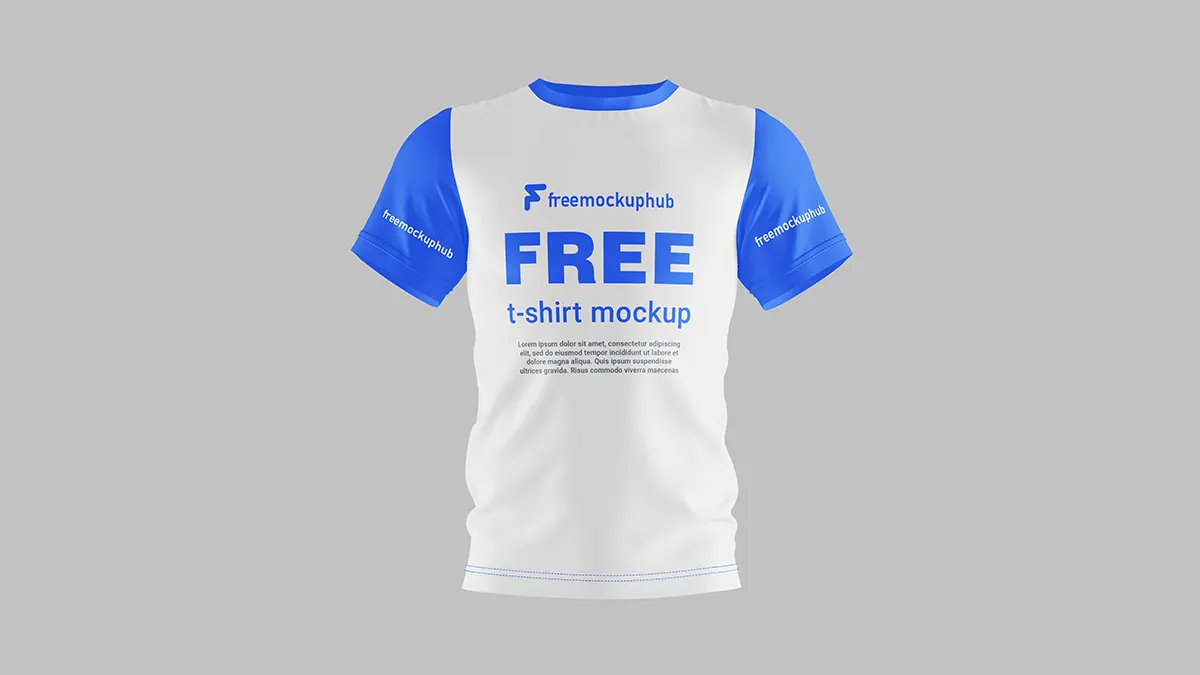 FreeMensTShirtMockupShowcase