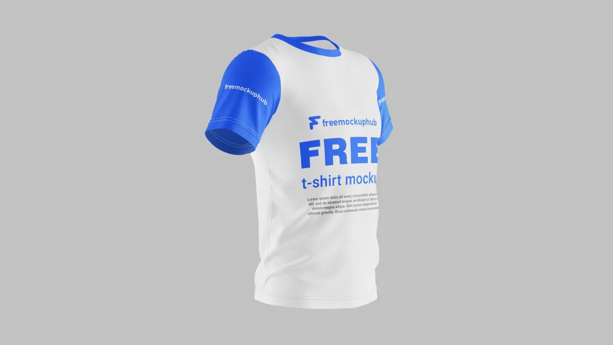 FreeMockupofMensTShirt