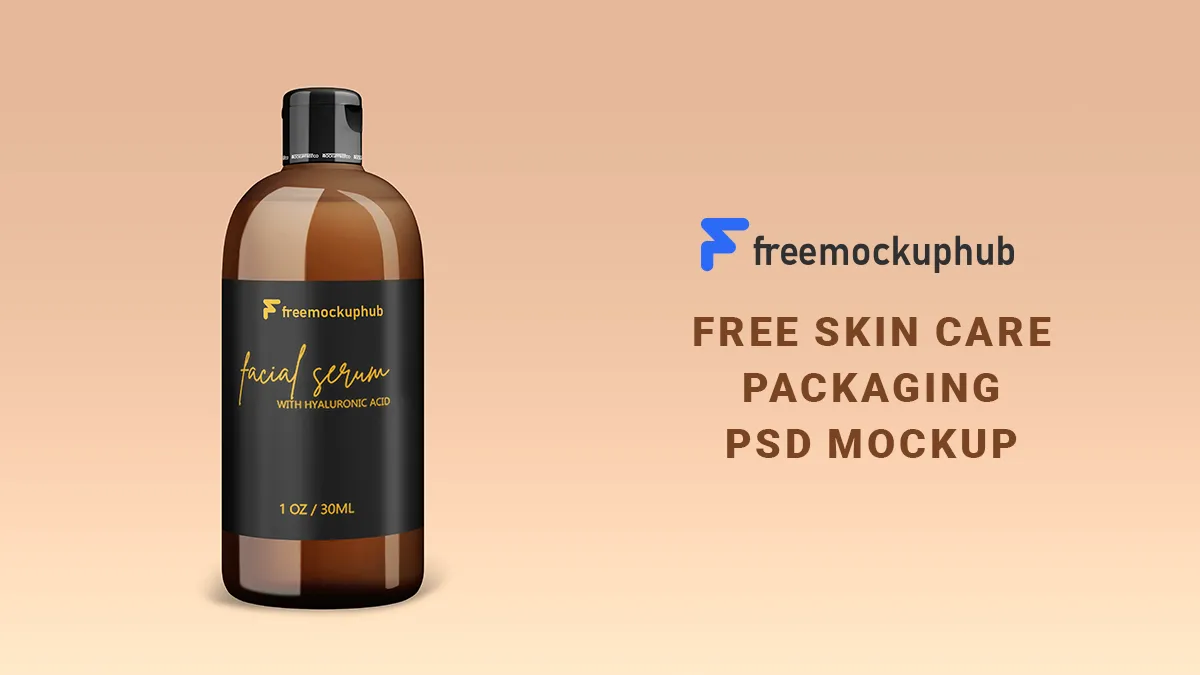 FreePersonalCareBottlePSDMockup