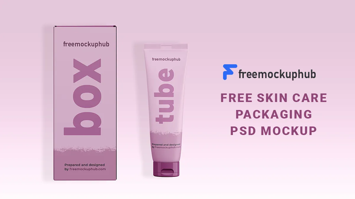 FreePersonalCarePackagingPSDMockup