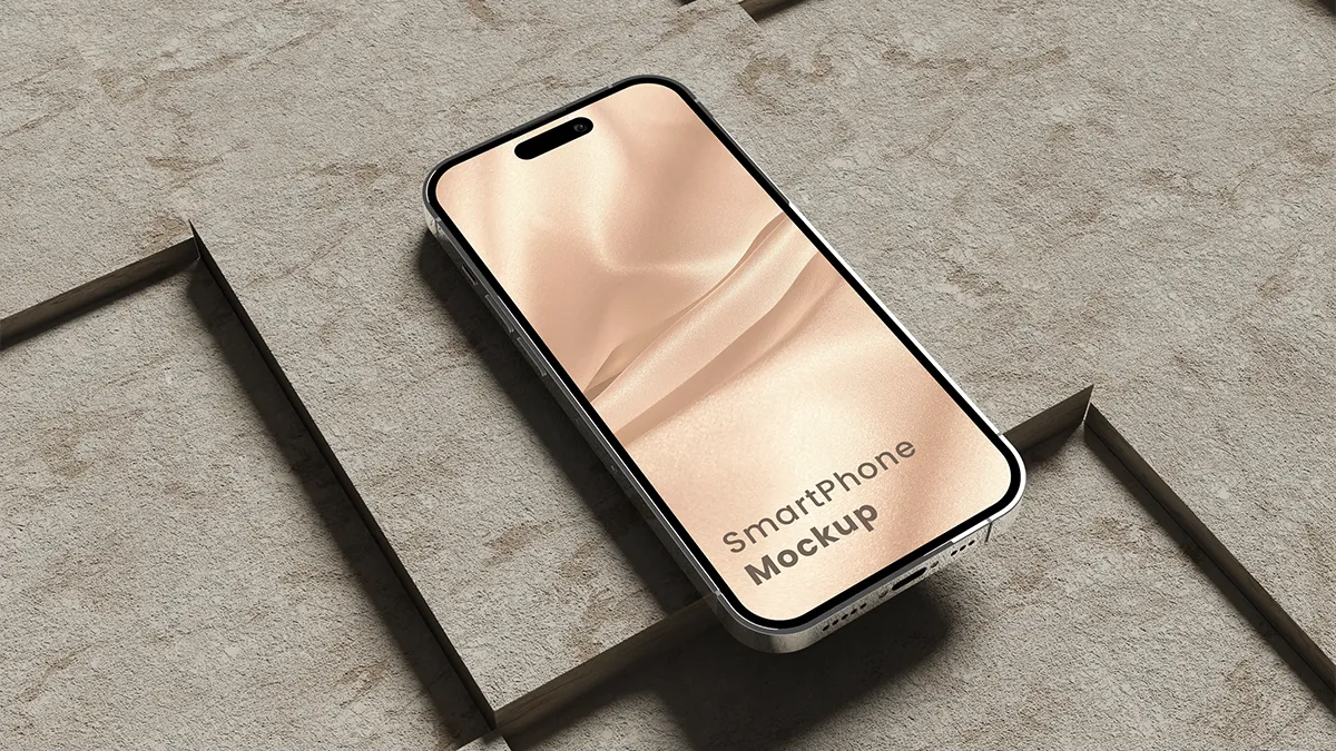 FreeRealisticiPhoneMockup