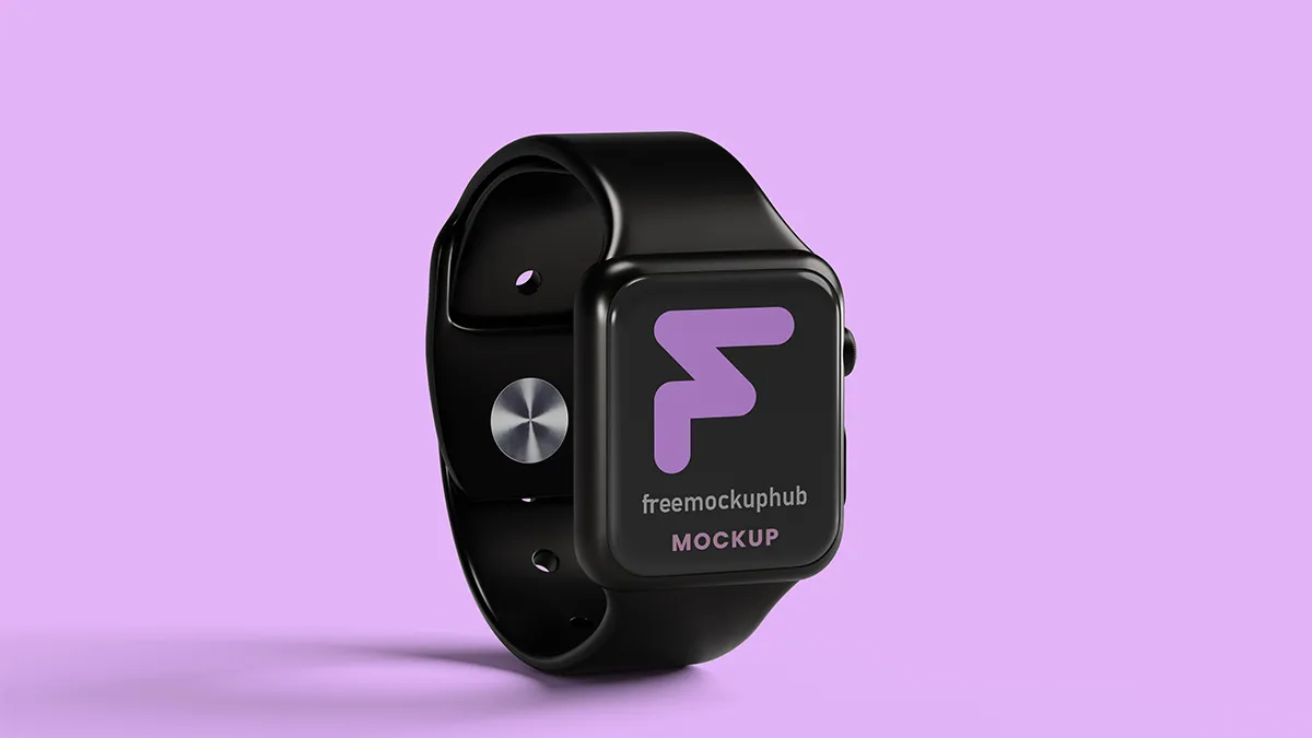 FreeSmartWatchMockupsforUIUXDesignPresentation