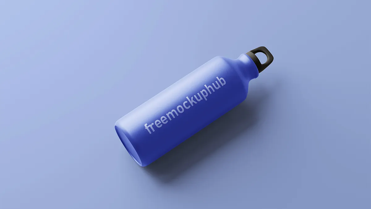 Free Performance Water Bottle Mockup