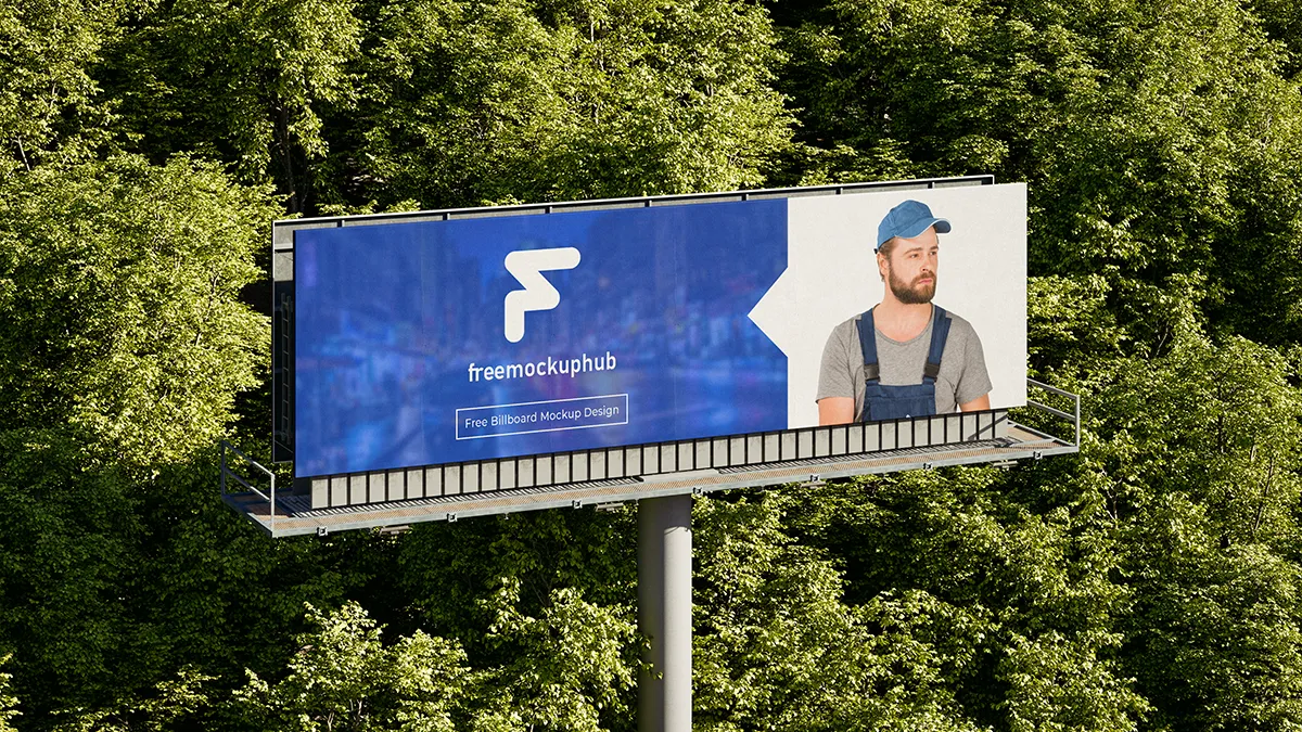 HiddenForestBillboardMockup