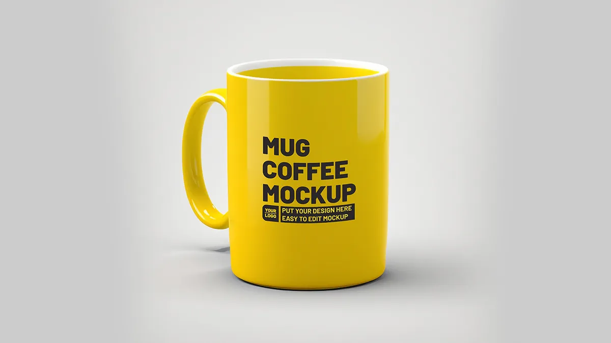 High-Quality Mug Mockup Free Template for Branding