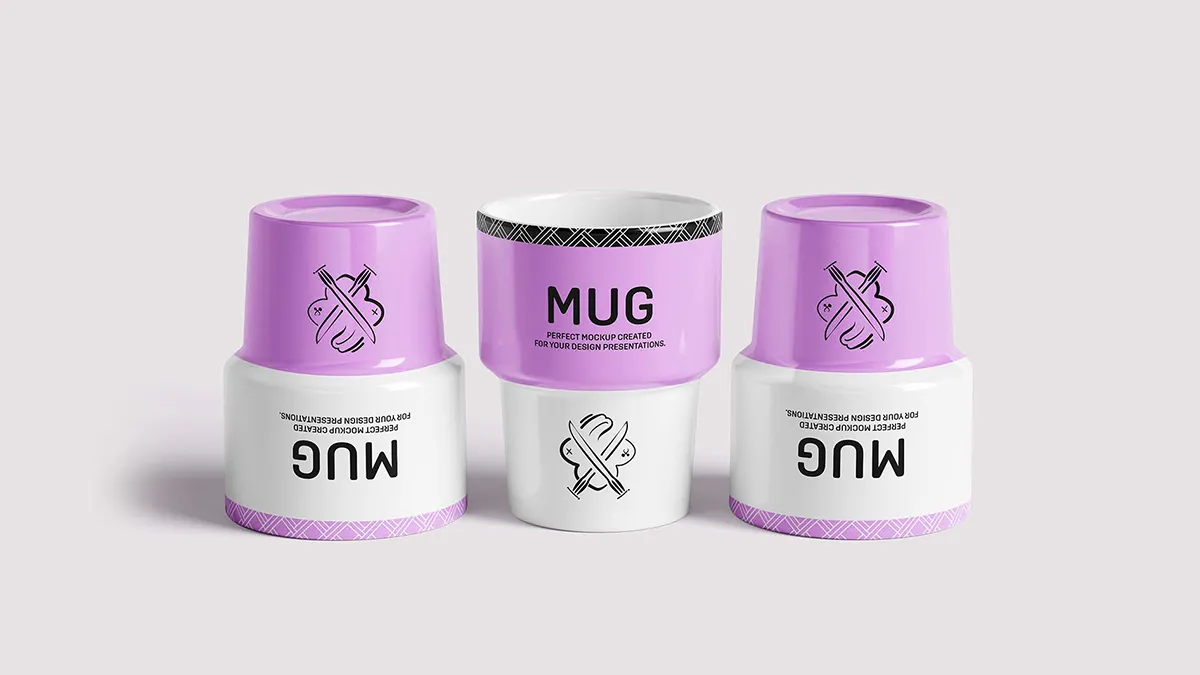 High-Resolution Mug Mockup PSD for Showcase