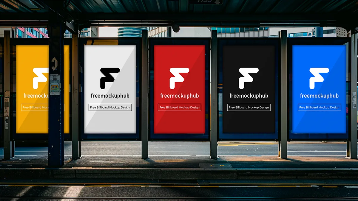 HighwayBillboardDisplayMockup