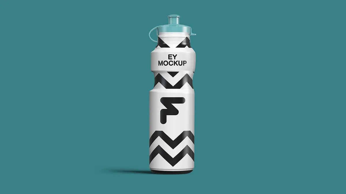 Hydration Sipper Bottle Mockup