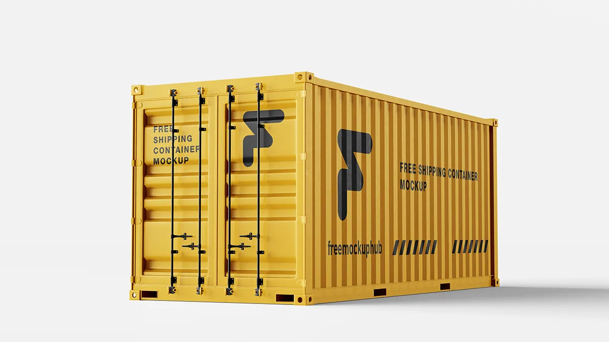 IndustrialShippingContainerBrandingMockup