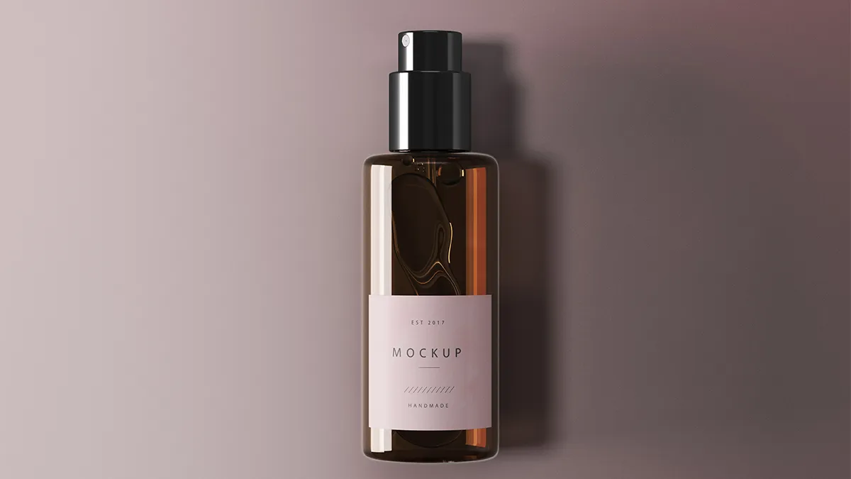 LuxuryFragranceBottleMockup