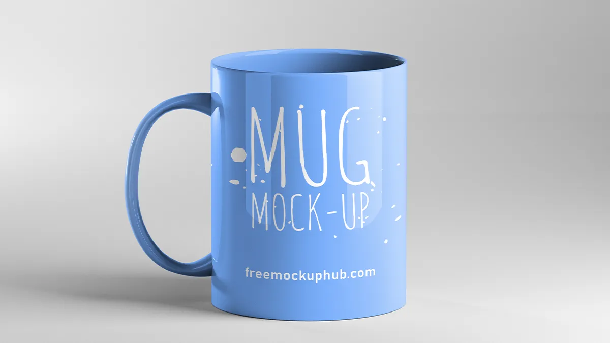 Minimal Mug Set Mockup Free Template for Designers