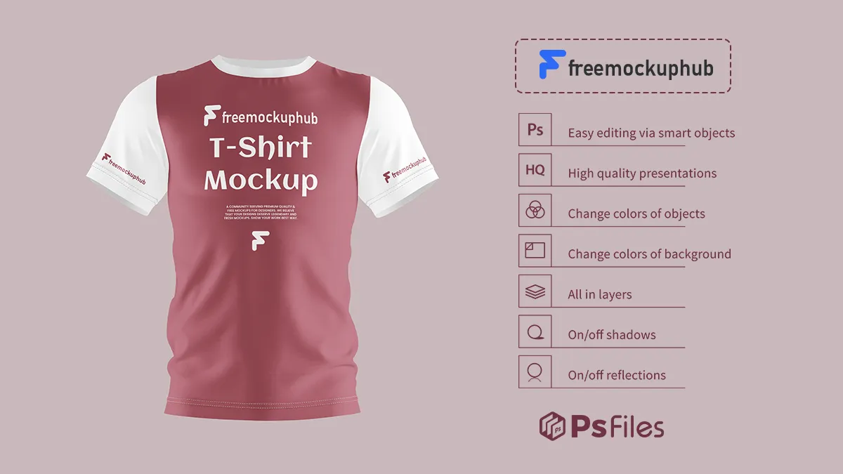 MinimalistFreeWhiteTShirtMockupForCleanPresentations