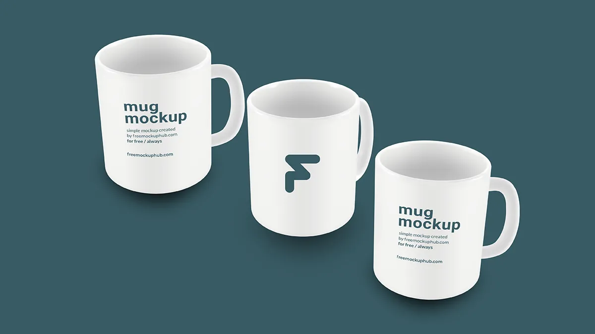 Minimalistic Cup Mockup for Showcasing Designs Free