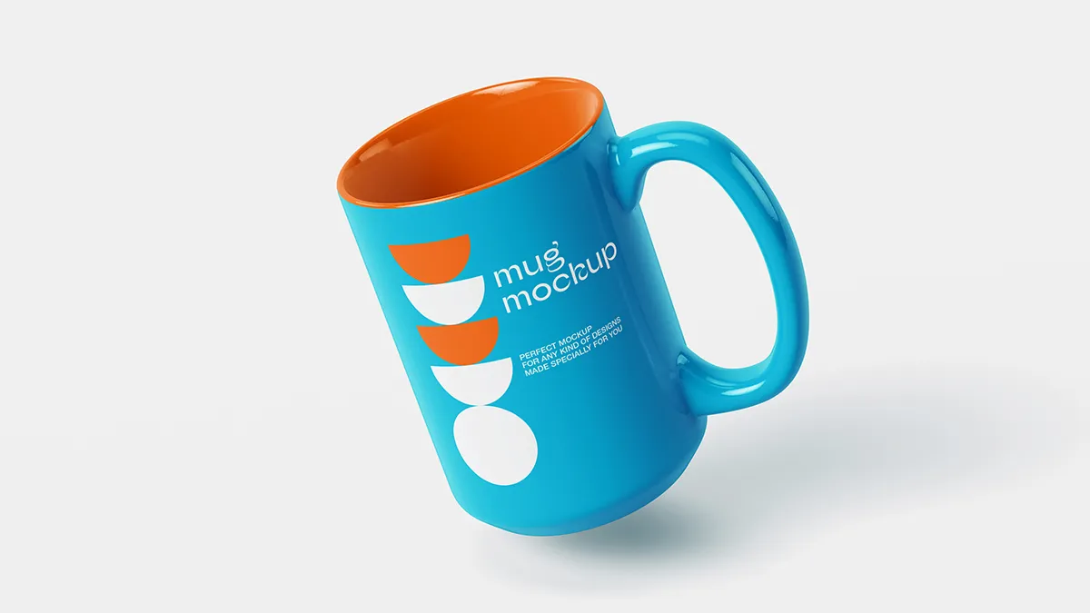 Modern Coffee Mug Mockup Free Download for Creative Projects