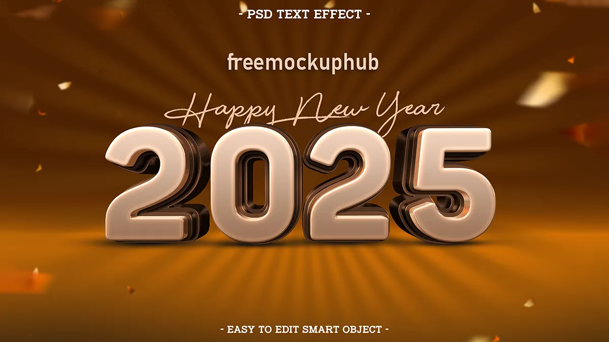 NewYear2025TextEffect