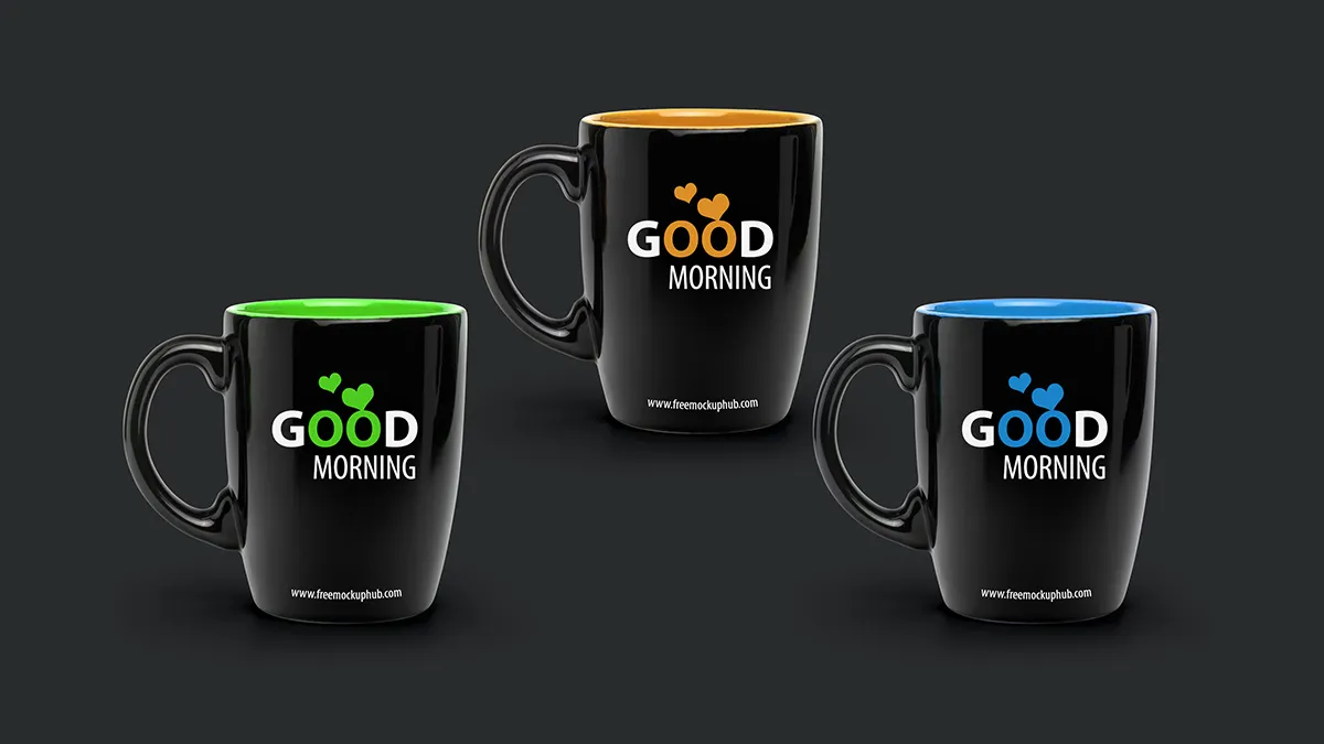 Premium Coffee Mug Mockup Free PSD for Designers