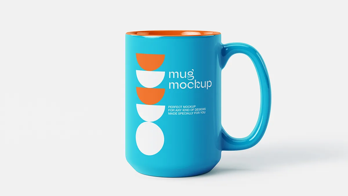 Premium Coffee Mug Mockup Free Template for Designers