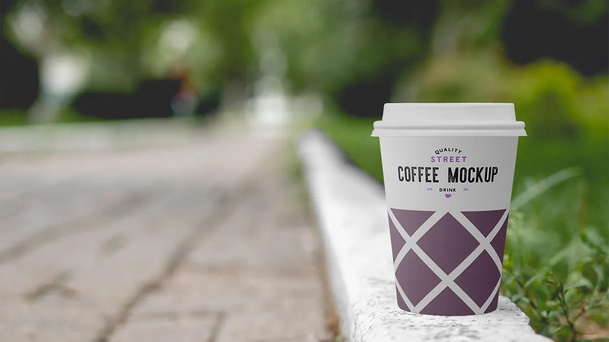 Professional Coffee Cup Mockup Template Free for Branding