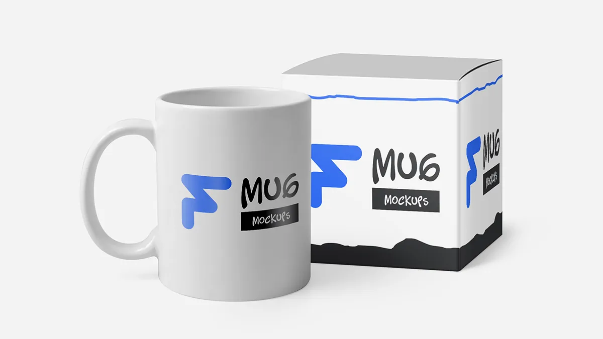 Professional Mug Mockups Free PSD for Marketing