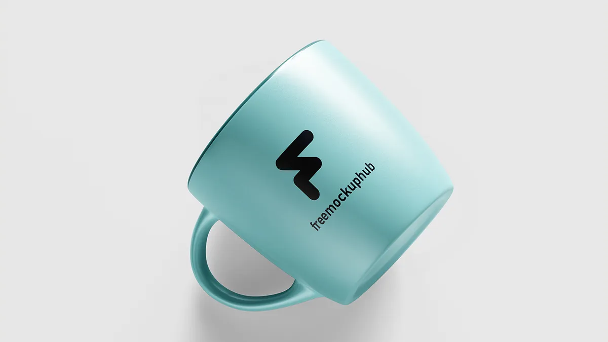 Realistic Espresso Mug Mockup for Customization Free