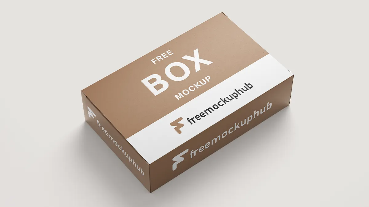 RectanglePackagingBoxMockup