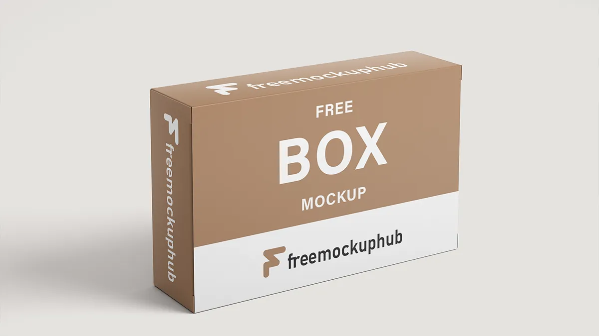 RectanglePackagingBoxMockup956025