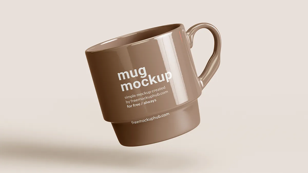 Stylish Ceramic Mug Mockups Free Design Resource