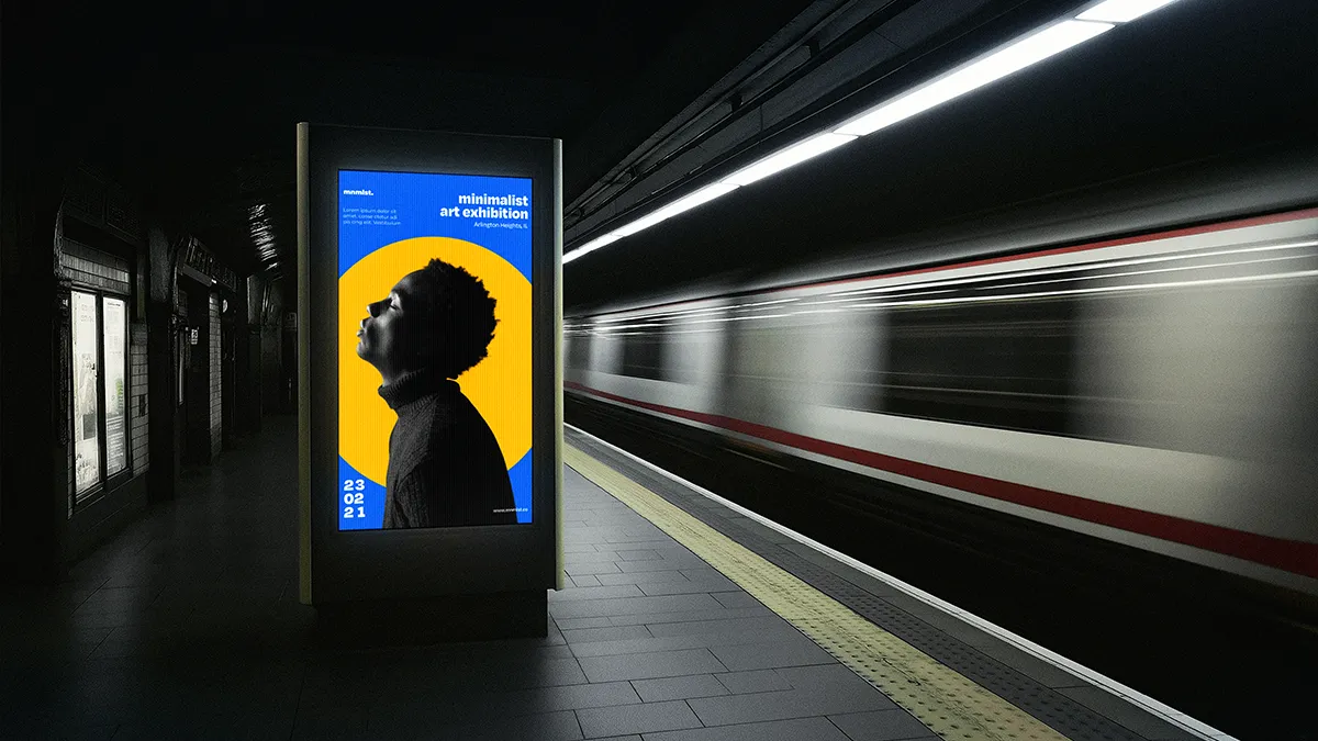 SubwayStationScreenMockup