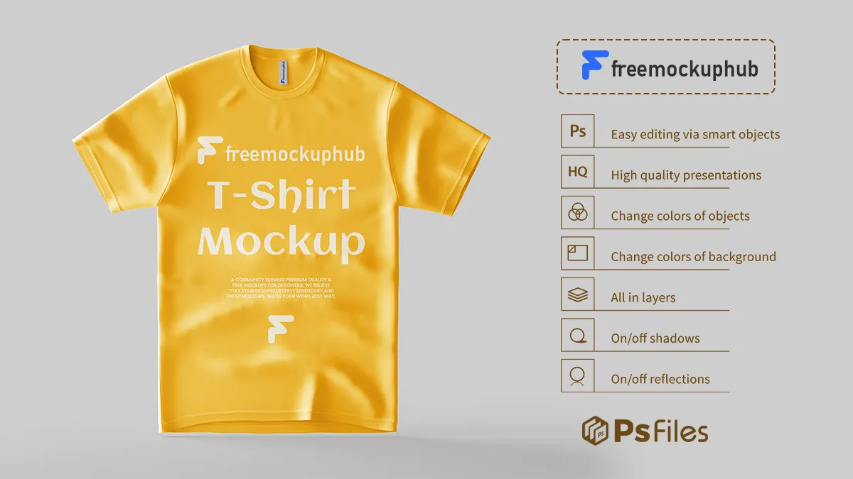 VersatileTShirtMockupForApparelDesignPresentations