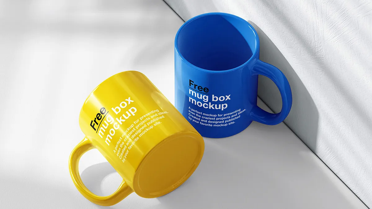 Versatile Mug Mockup Free PSD for Creative Customization