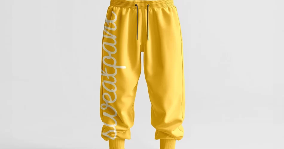 sweatpants mockup psd