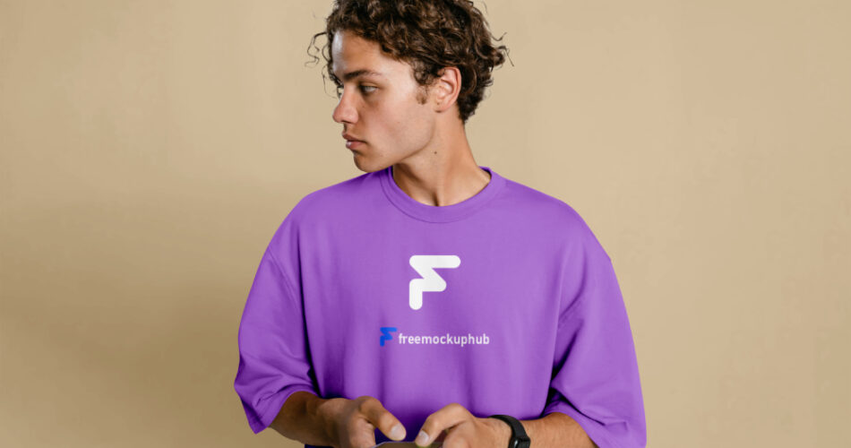 modern t-shirt mockup